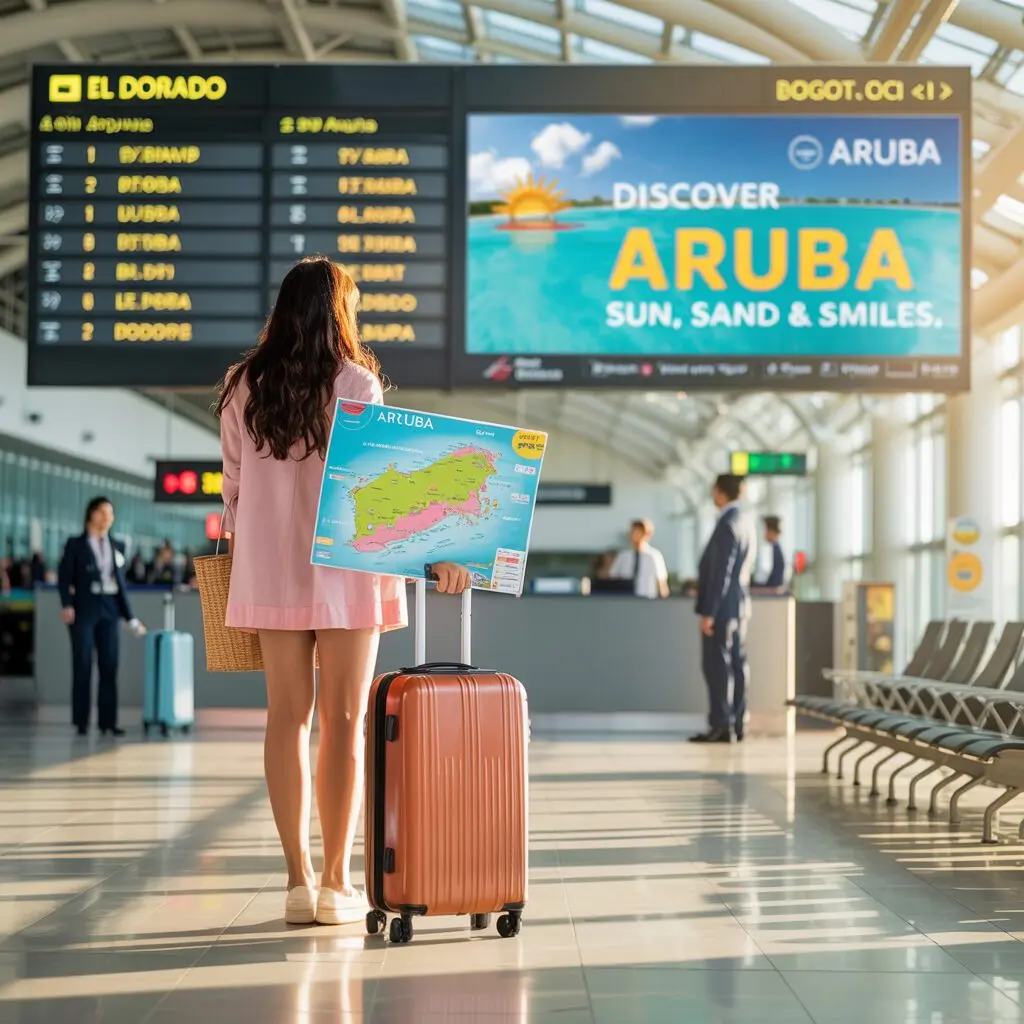 Vuelos de Colombia a Aruba 2026: aerolíneas, rutas y precios